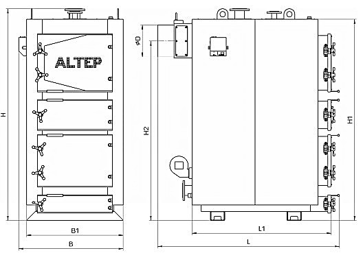 ALTEP DUO UNI PLUS  200 кВт