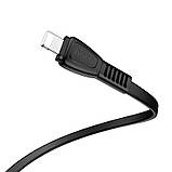 Кабель для зарядки і передачі даних на USB Lightning Hoco X40 Noah 1 метр 2 ампера, фото 7