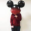 А 27" Фольговані кулі фігуру Мікі Маус омбре голова, у УП, фото 2
