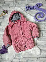 Куртка евро-зима Kiko на девочку розовая на рост 104 см