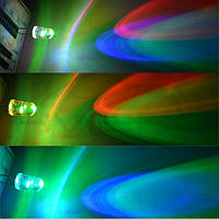 RGB повільно миготливий світлодіод 5 мм