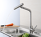 Змішувач для кухні з нержавійки Zerix LR4998-5, фото 4