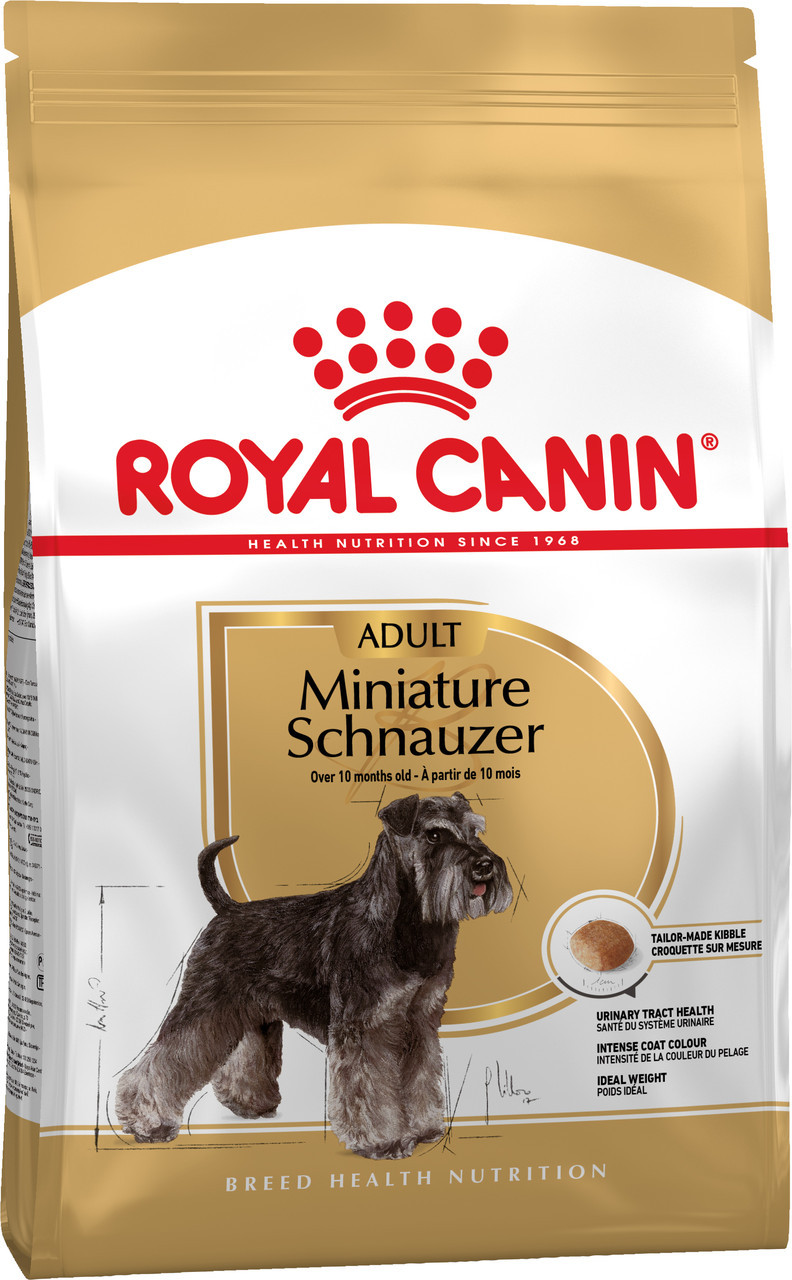 Сухой корм Royal Canin Miniature Schnauzer Adult для собак породы Шнауцер 7,5 кг