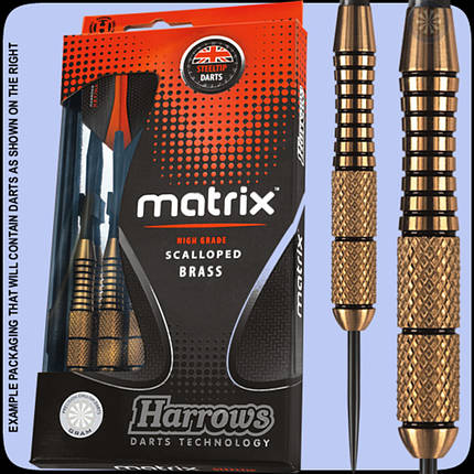 Дротики дартс Matrix Harrows Англія + фірмовий футляр, фото 2