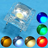 Червоний світлодіод Piranha F5 Піранія 5мм, фото 2