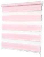Тканевые роллеты, день-ночь, (зебра) розовый - 650 грн м кв