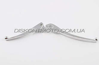 Важіль керма Honda DIO ZX AF-35 (голі) (диск/барабан, хром)