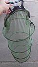 Садок рибальський капронову з ручками 1.6 м , d=0.4 м, добротний садок для гарного улову, фото 2