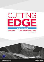 Cutting Edge Third Edition Elementary teacher's Book with Resource Disc