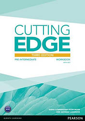 Cutting Edge Third Edition Pre-Intermediate and Online Workbook Audio with Key