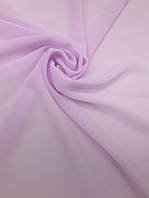 Ткань Шифон однотонный Лиловый (ш 150 см) для платков, шалей, бандан, юбок, блуз.