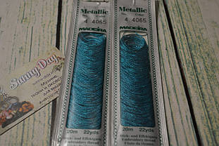 Муліне Madeira Metallic №4, колір - 4065 turquoise