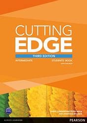Cutting Edge Third Edition Intermediate Students' Book with DVD-ROM