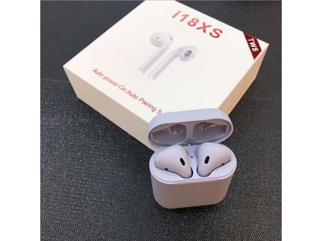 Бездротові навушники i18xs Bluetooth гарнітура(БЕЗ заміни шлюбу)