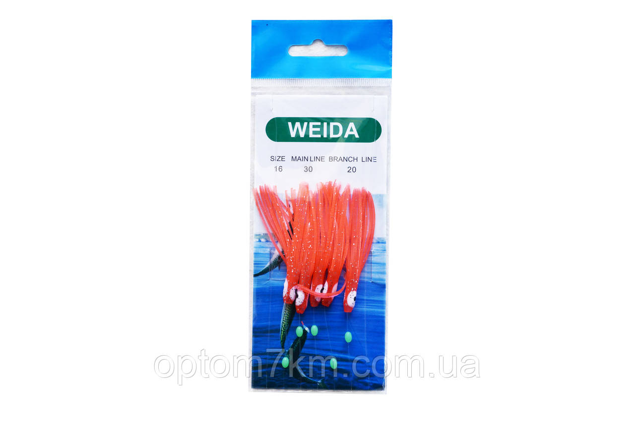 Спінінгова оснастка WEIDA (самодур) 16/30/20