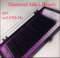 Ресницы i-Beauty Diamond Silk "MIX" CC0.07 8-14мм