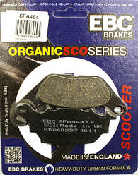 Колодки гальмівні передні Yamaha YBR125 EBC SFA464