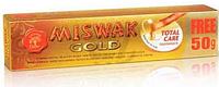 Зубная паста Мисвак Голд Дабур DABUR MISWAK GOLD (Мисвак, мишвак) 170 г+щетка- паста от пятен и от кариеса