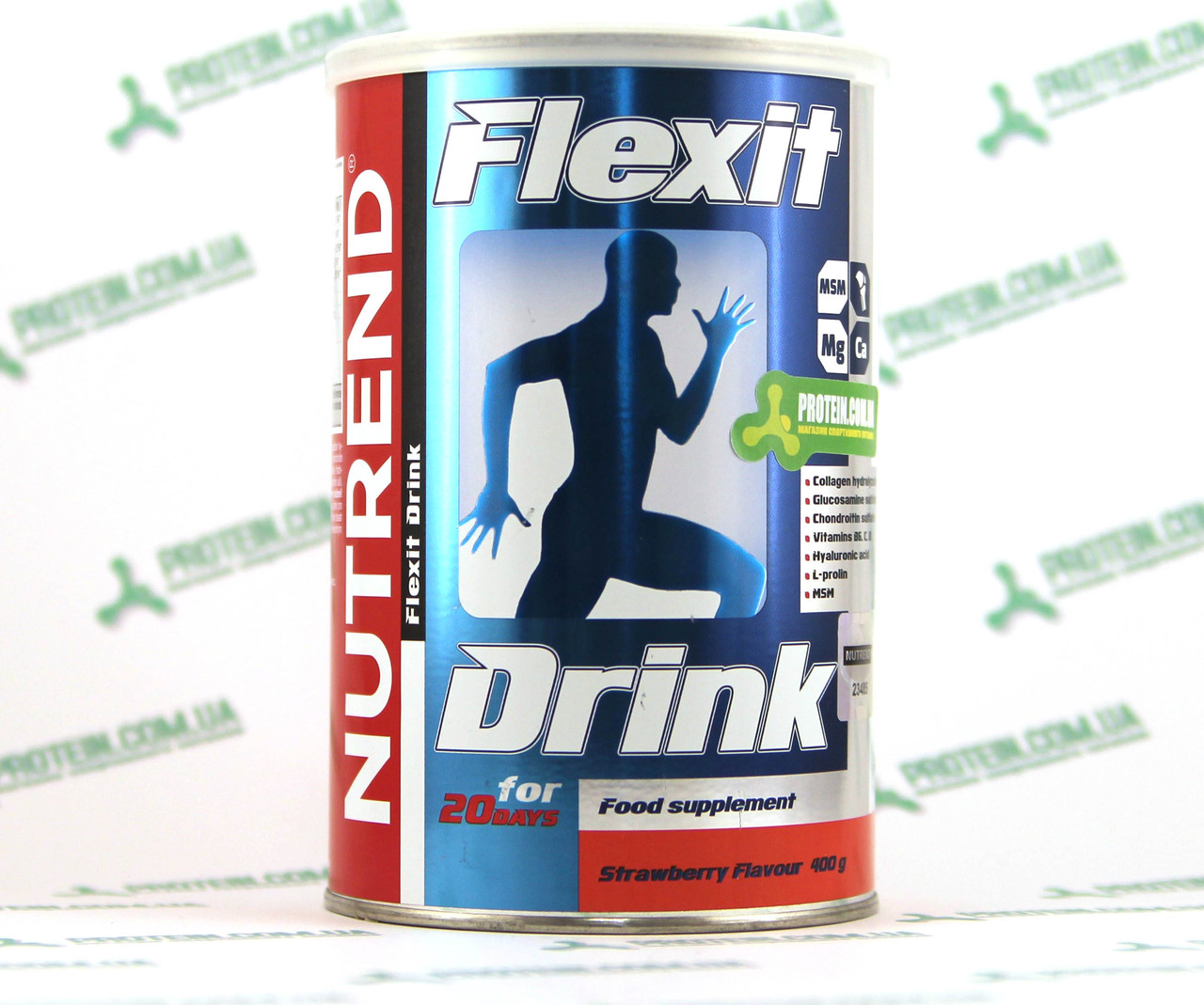 Хондропротектор Nutrend Flexit Drink 400 г Strawberry Полуниця
