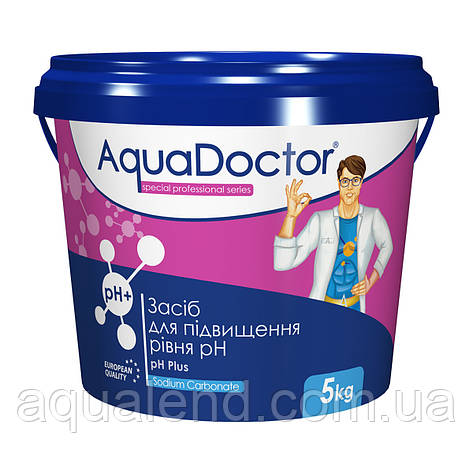PH Plus, 4 кг, засіб для підвищення рівня pH, AquaDoctor, фото 1