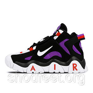 Nike Air Barrage Mid QS Black White Purple ID 1123932489 1499 Prom.ua