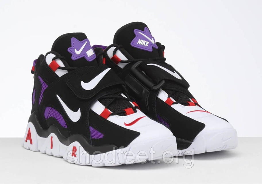 Nike Air Barrage Mid QS Black White Purple ID 1123932489 1499 Prom.ua