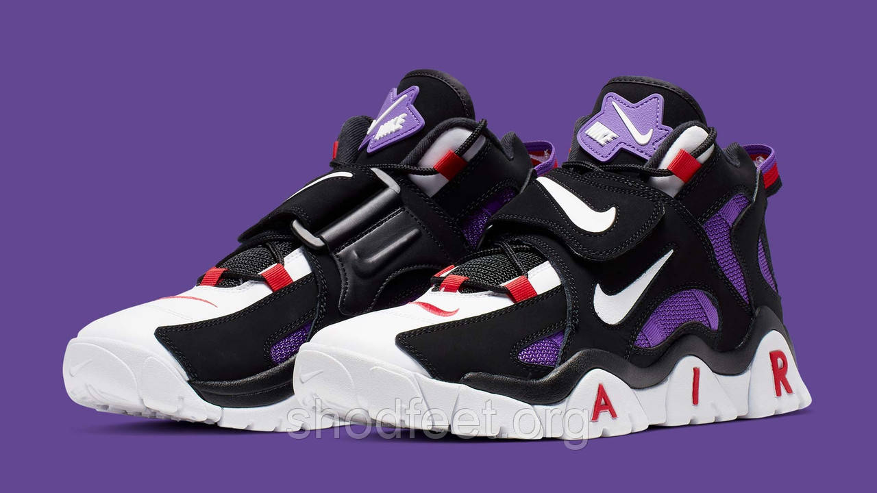 Nike Air Barrage Mid QS Black White Purple ID 1123932489 1499 Prom.ua