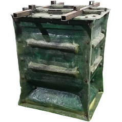 Форма для урни з бетону No3 склопластикова