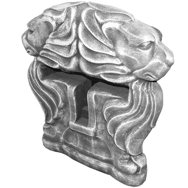 Форма для ніжки лавочок із бетону з левами