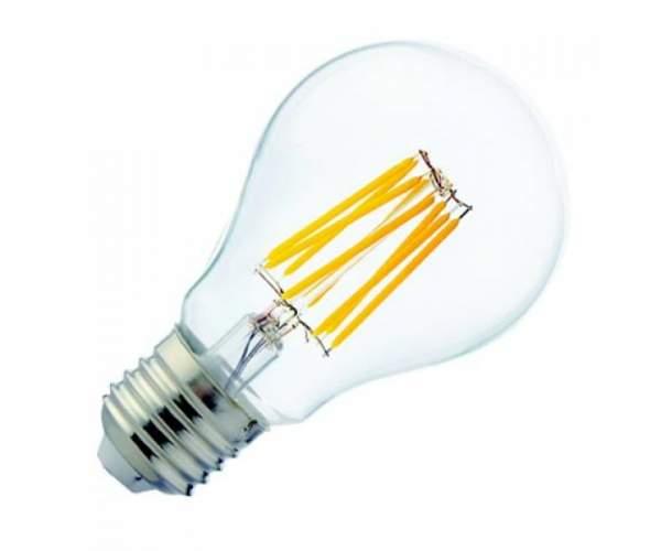 Лампа A60 Filament Globe - 8 8W Е27 4200К (Horoz Electric)