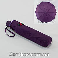 Фіолетова парасолька напівавтомат на 10 карбонових спиць від фірми "Bellissimo".