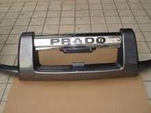 Накладка переднього бампера Prado 120 графіт губа на прадо