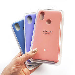 Silicone Case Premium на Xiaomi Mi 6X / Mi A2 White, фото 4