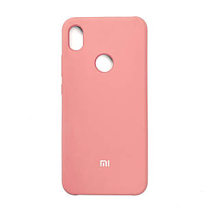 Silicone Case Premium на Xiaomi Mi 6X / Mi A2 Pink, фото 1