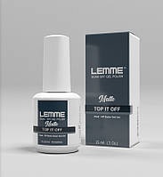 Lemme — фінішне матове покриття з оксамитовим ефектом, 15 мл