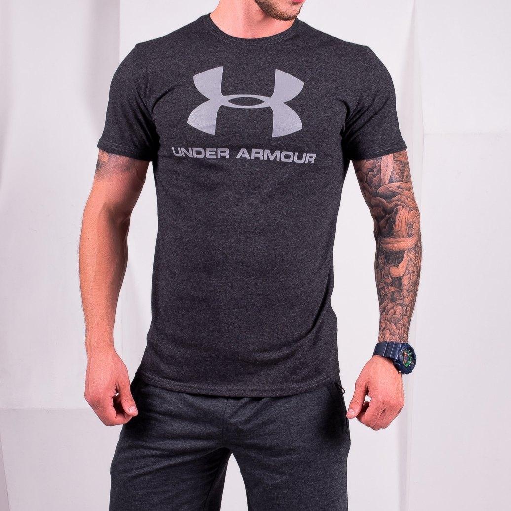 Футболка чоловіча спортивна under armour X rosa чоловіча футболка приталені андер армур