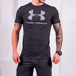 Футболка чоловіча спортивна under armour X rosa чоловіча футболка приталені андер армур