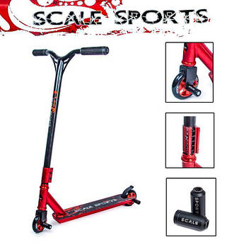 Трюковий самокат Scale Sports STORM червоний