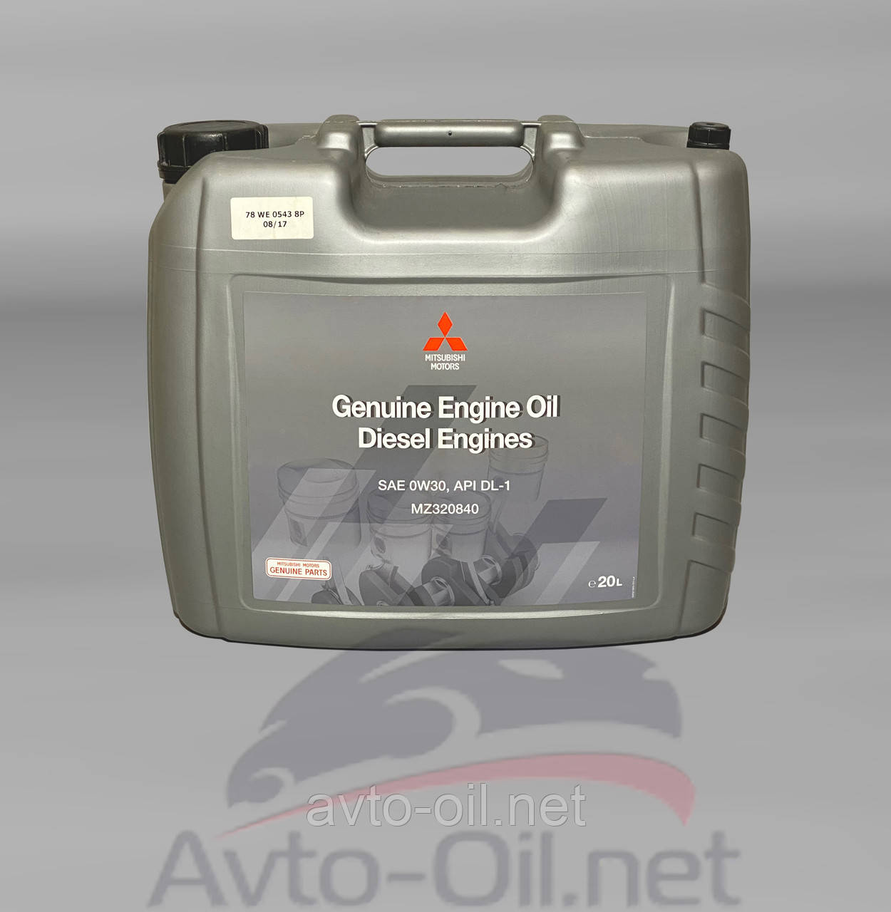 Олива моторна MITSUBISHI Genuine Oil 0w30 20l