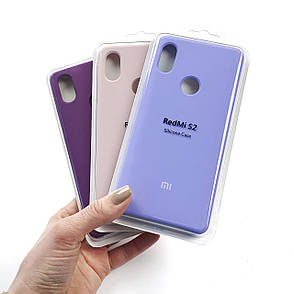 Чохол Silicone Case на Xiaomi Redmi S2 Dark Blue, фото 4