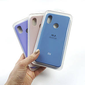 Silicone Case Premium на Xiaomi Mi 8 Lilac, фото 4