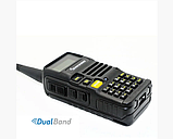 Рація Quansheng UV-R50+Гарнітура Quansheng QS-3 c кнопкою РТТ, фото 4