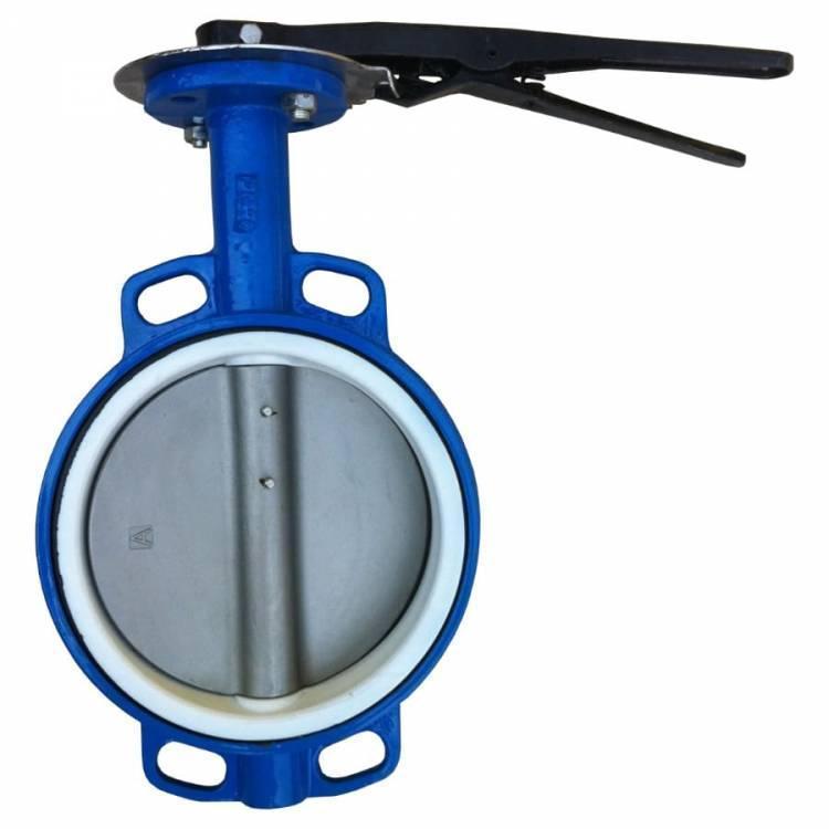 Батерфляй нержавіючий PTFE РУ 16 ДУ 150, фото 1