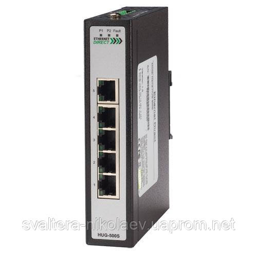 Промышленный 8-портовый гигабитный коммутатор Slim Gigabit Ethernet ...