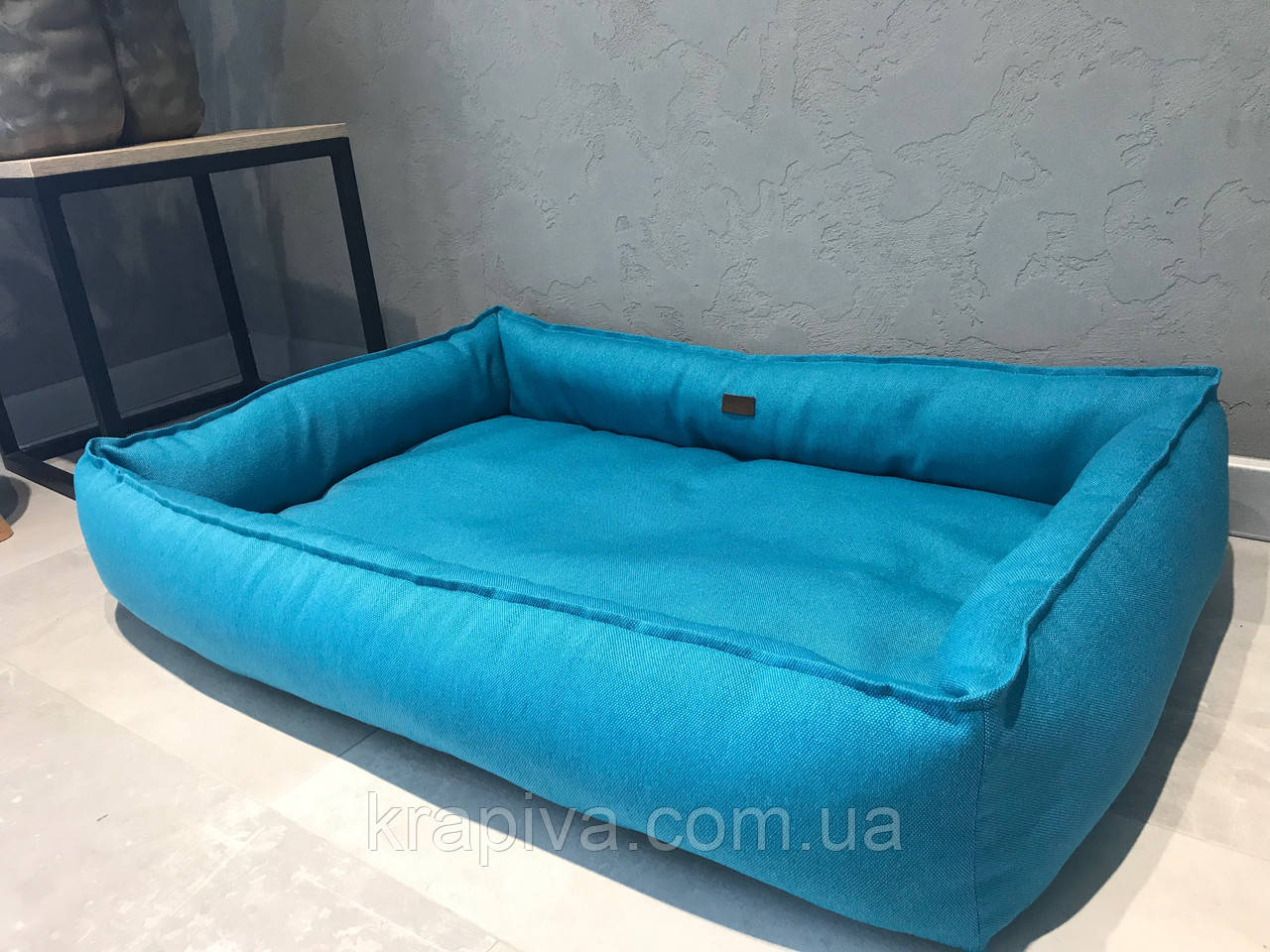 Лежанка для собаки, кота, лежак для собаки, кота, спальне місце МЕБЛЕВА ЗНОСОСТІЙКА ТКАНИНА