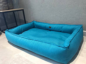 Лежанка для собаки, кота, лежак для собаки, кота, спальне місце МЕБЛЕВА ЗНОСОСТІЙКА ТКАНИНА