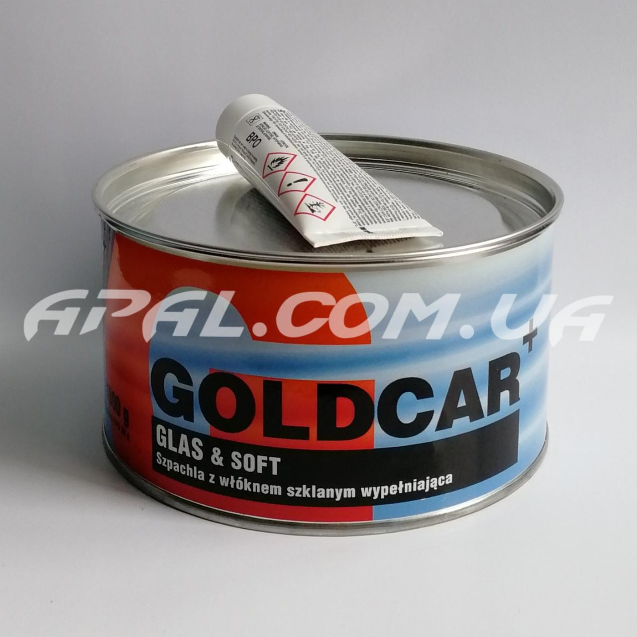 GOLDCAR+ Шпатлівка Glas & Soft /синя/ Gold Car Plus 1.8 kg