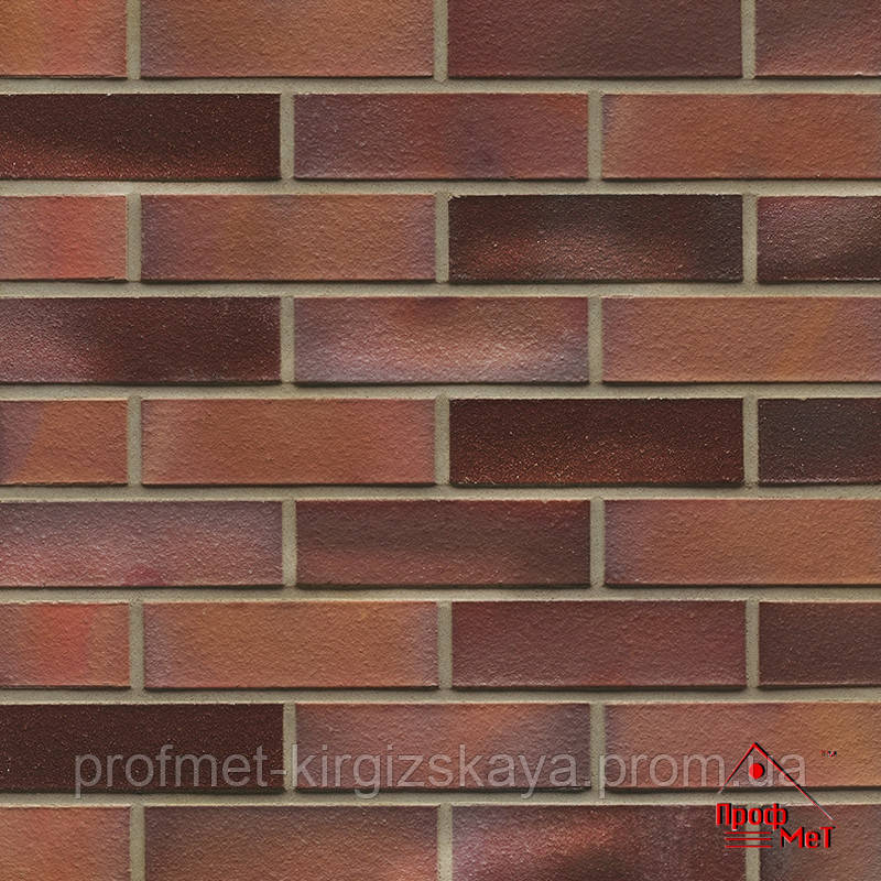 Клинкерный кирпич MUHR красно-коричневый пестрый - фото 1 - id-p1124063640
