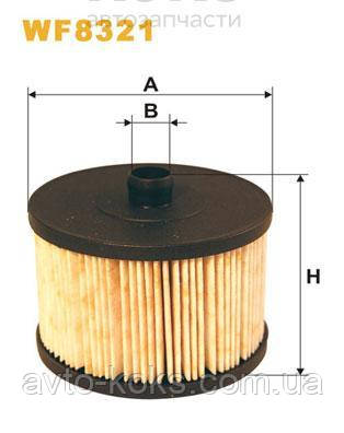 WIX WF8321 Фільтр паливний Ford Kuga C-Max Focus, фото 1