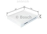 Bosch 1987432539 Фільтр салону Ford C-Max, Focus, Mondeo, Kuga, фото 2